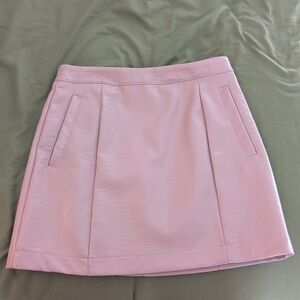 Francesca's Collections Light Pink Mini Skirt